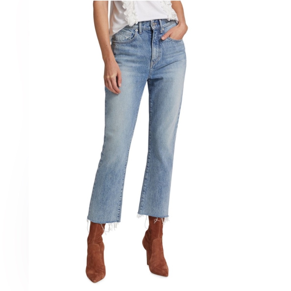 Veronica Beard Joey Straight-Leg Jeans - Picture 3 of 8
